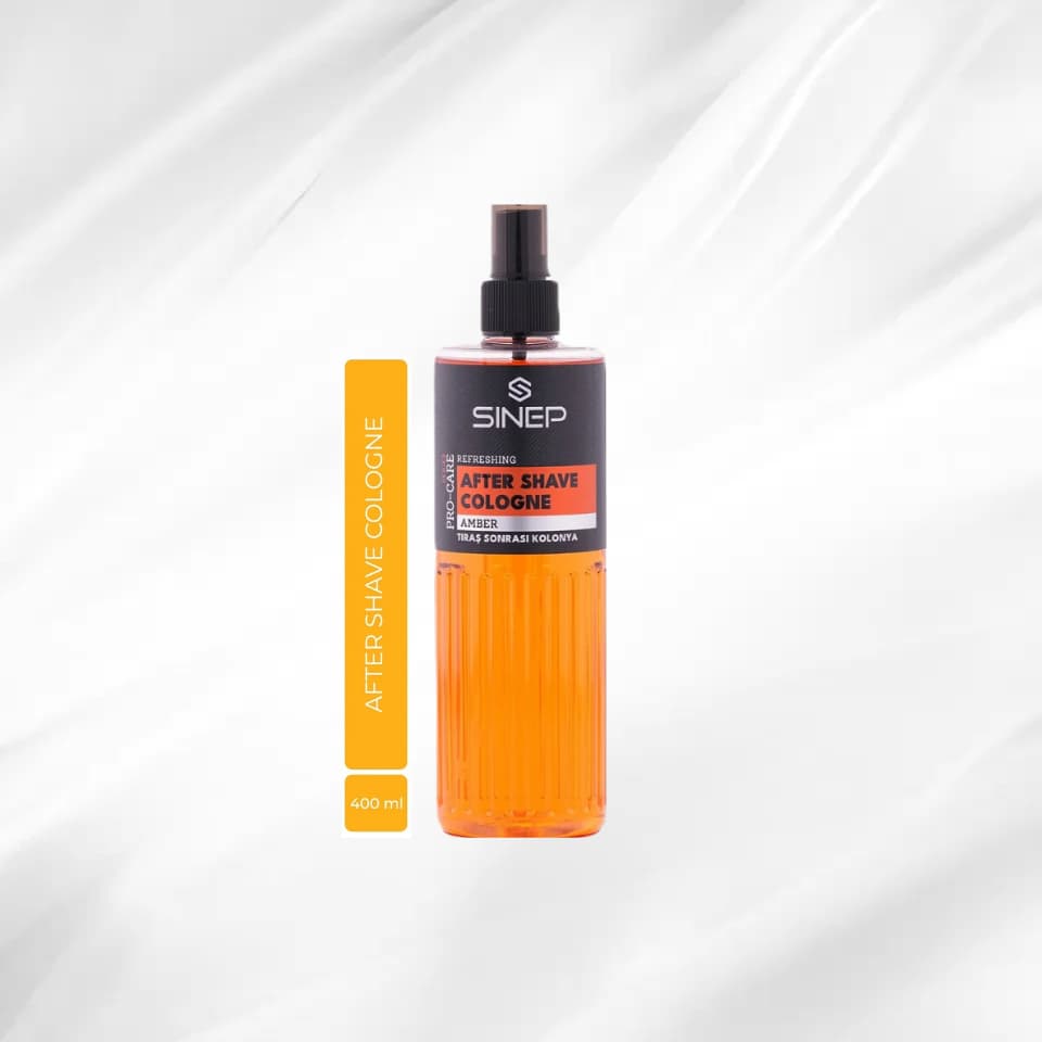 SINEP After Shave Cologne Amber 400 ml | Professionell After Shave