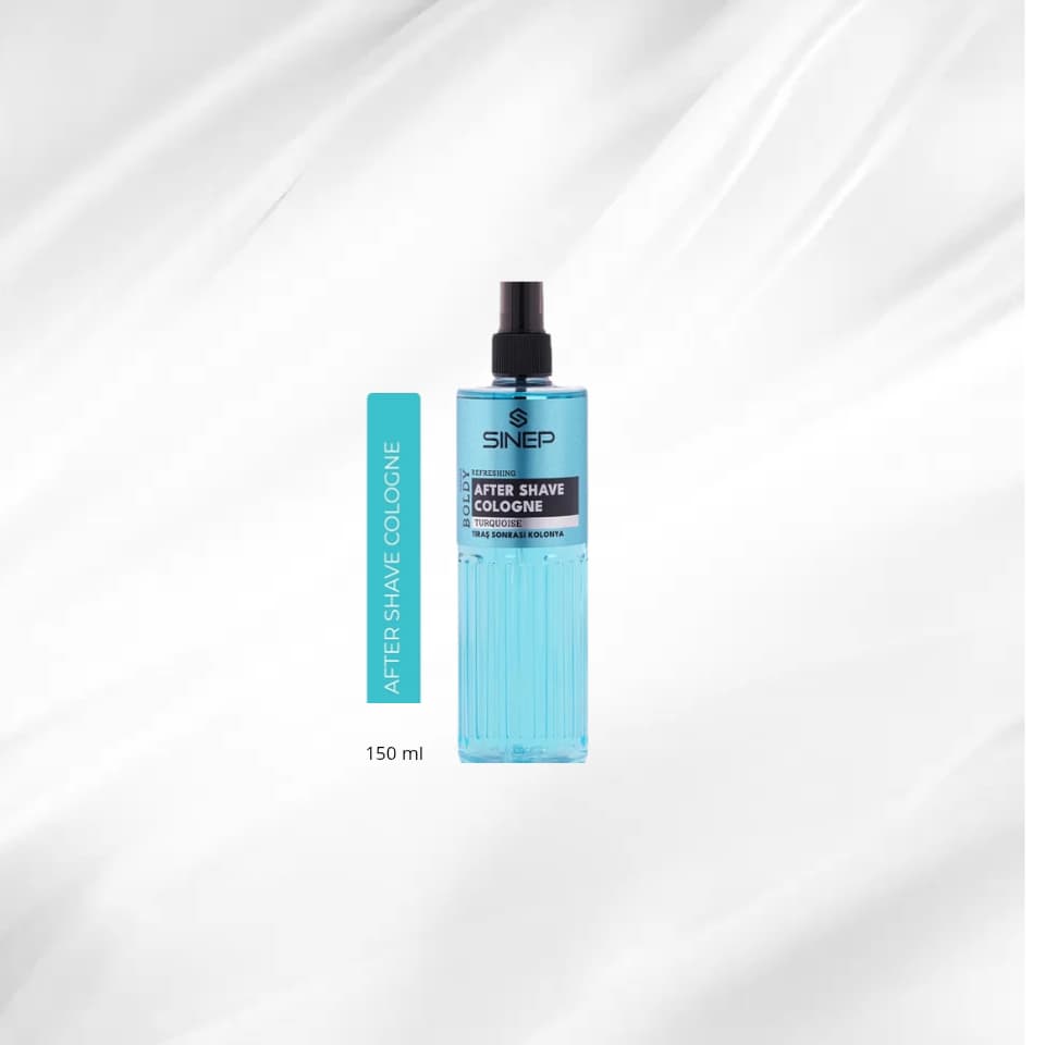 SINEP After Shave Cologne Turquoise 150 ml | Professionell After Shave