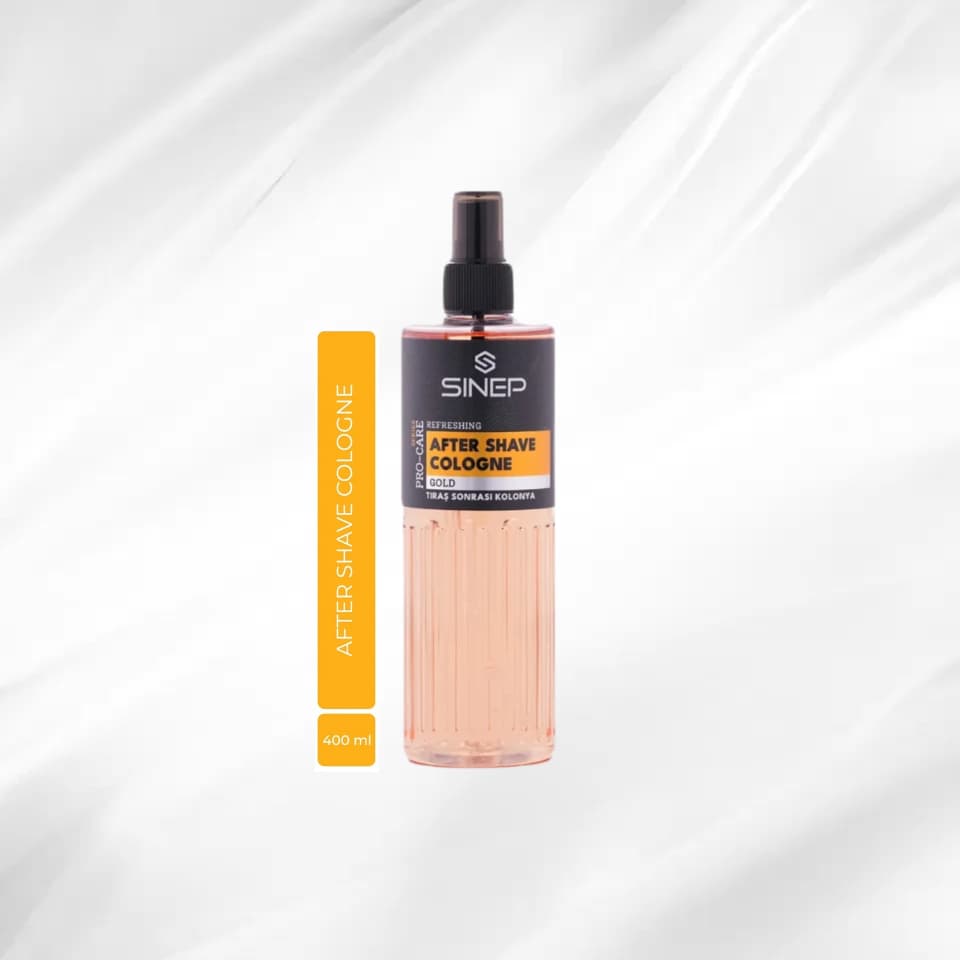 SINEP Pro-Care After Shave Cologne Gold 400 ml | Professionell After Shave
