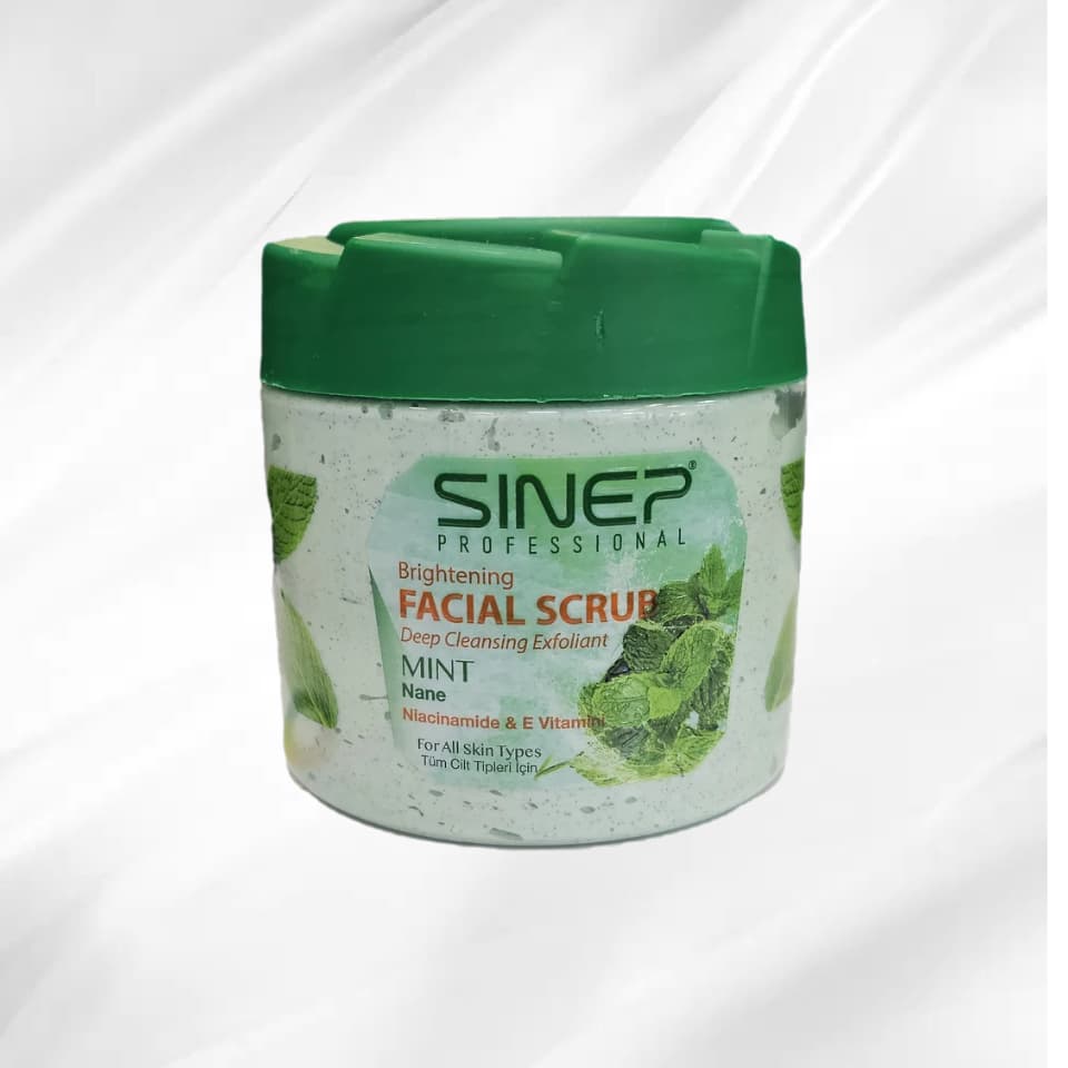 Sinep Professional Face Mask Peeling Mint 400 ml | Djuprengörande ansiktsmask