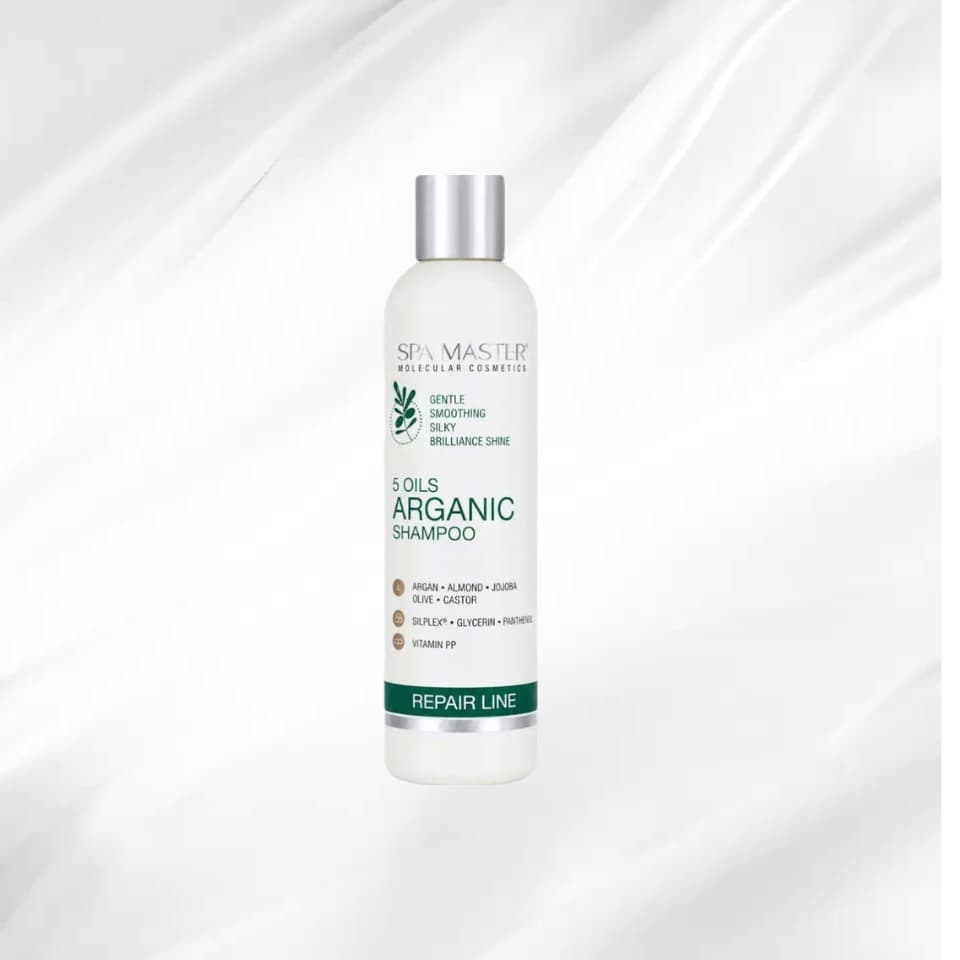 SPA Master ARGANIC 5 Oils Shampoo 250ml – Närande & Reparerande