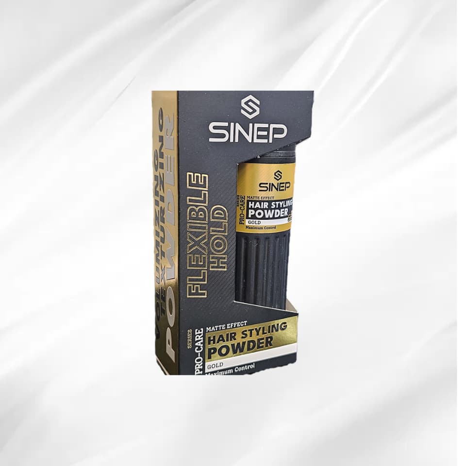 SINEP Powder Wax S5 Gold 20 g | Volympuder med flexibel stadga