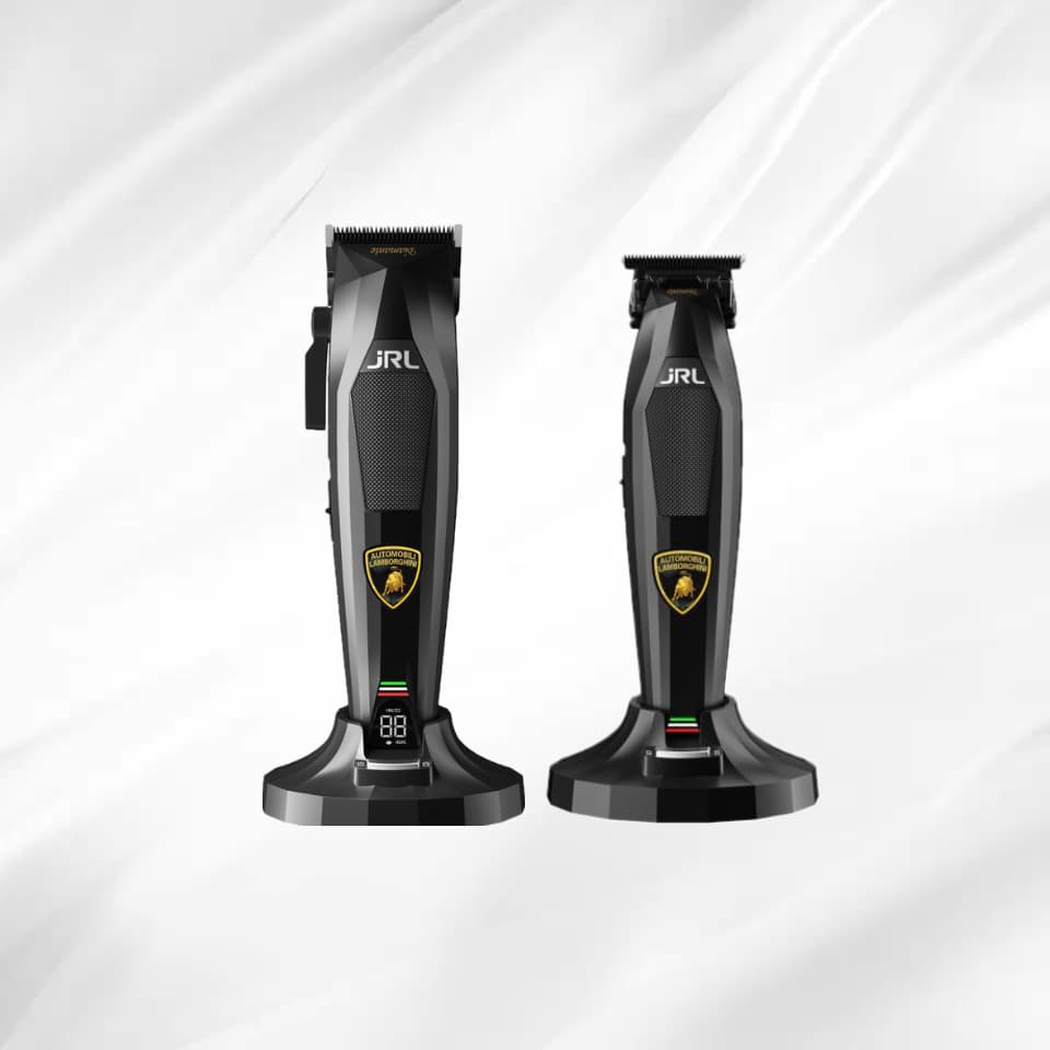 JRL x Lamborghini Diamante Clipper & Trimmer Combo | Professionell Barbermaskin